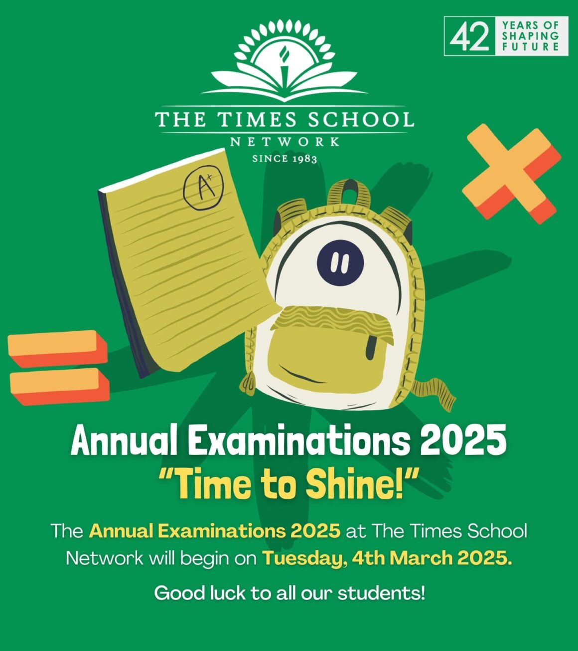 ANNUAL EXAMINATIONS 2025 (PRI/SEC)